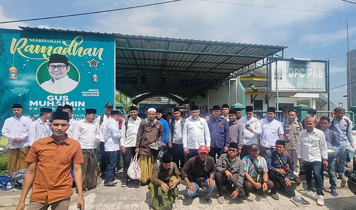 Ketua DPC PKB Bangkalan Lepas Keberangkatan Panji Bangsa ke Kodam Brawijaya