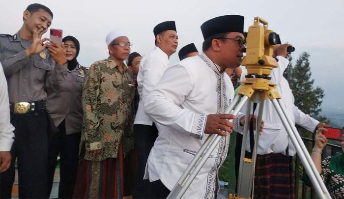 Rukyatul Hilal di Tuban, 2 Orang Saksi Nyatakan Melihat Hilal