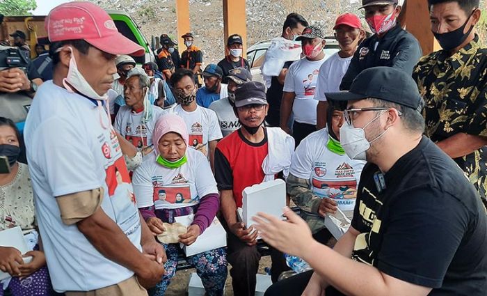 Temui 40 Pemulung, ​Cabup Kediri Dhito Blusukan ke TPA Sekoto 