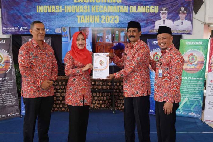 Bupati Mojokerto Launching 4 Aplikasi Pelayanan Berbasis IT untuk Permudah Pelayanan Masyarakat