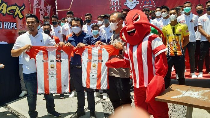 Luncurkan Jersey Baru, Deltras Sidoarjo Siap Menangkan Setiap Pertandingan di Liga 3