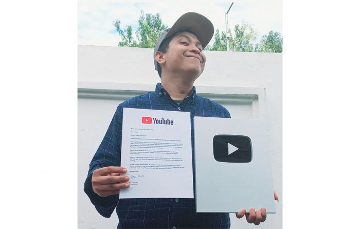 Tamam Mubarok, Konten Kreator Asal Mojokerto Raih Silver Play Button dari YouTube