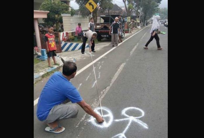 Nenek Renta Tewas Ditabrak Motor saat Menyebrang di Jalan Raya Moh. Hatta, Batu