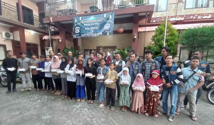 Gandeng MACI, Dinsos P3A Kota Mojokerto Beri Santunan ke Anak Yatim