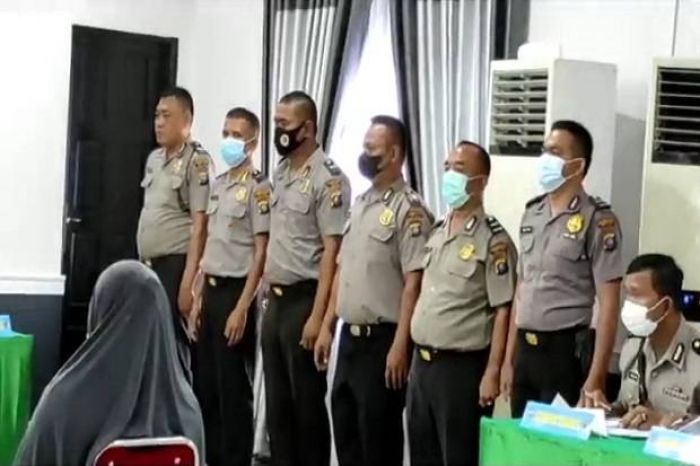 8 Oknum Polisi Setubuhi Istri Tahanan Narkoba yang sedang Hamil Tua, Akhirnya Disidang Etik