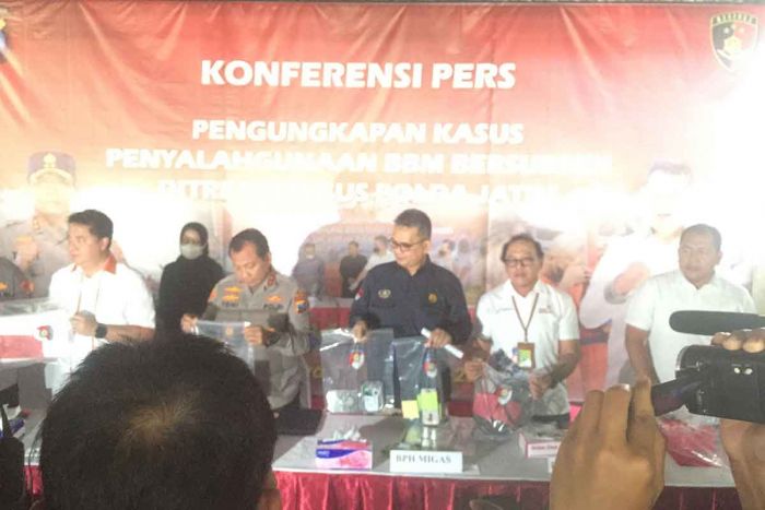 Polda Jatim Ungkap Penyelundupan BBM Bersubsidi Jenis Solar 45.500 Liter