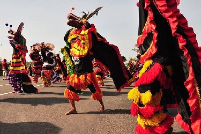 Seribu Barong Meriahkan Pekan Budaya Kabupaten Kediri