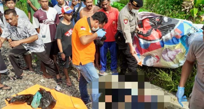 Pengendara Motor di Blitar Tewas Tertabrak KA Dhoho Jurusan Blitar-Surabaya