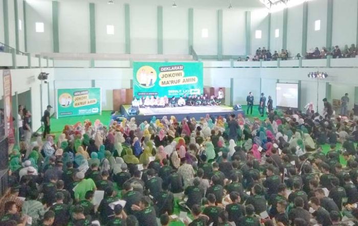 Generasi Milenial Semut Ijo Sidoarjo Dukung Jokowi-Ma