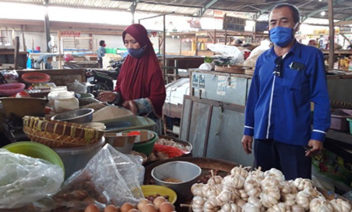 Pasar Pahing Kediri Sudah Dibuka, tapi Belum Normal