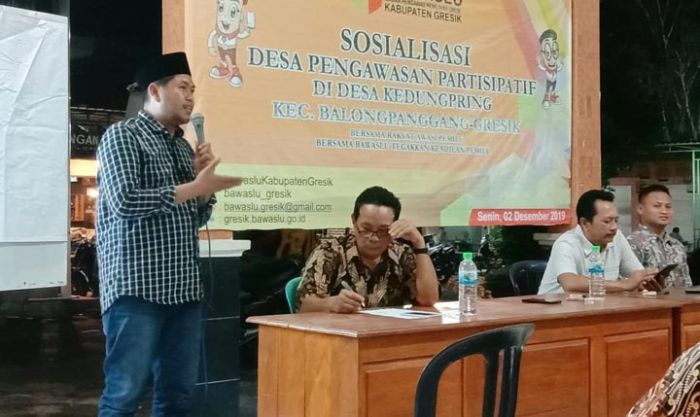 Awasi Pilkada 2020, Bawaslu Gresik Gandeng Desa