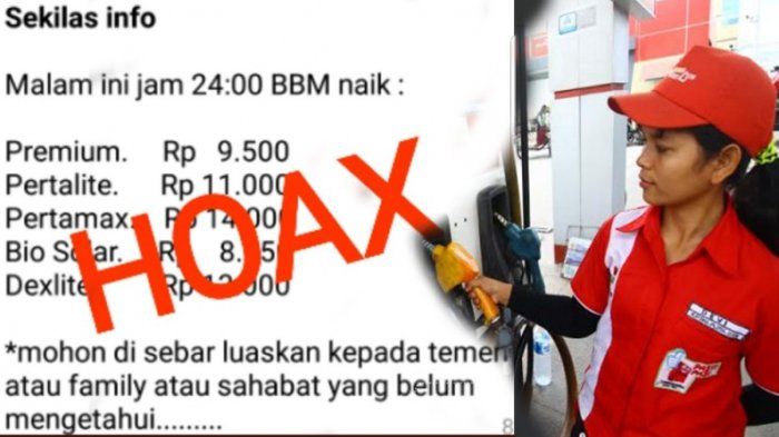 Kabar Kenaikan BBM Dipastikan Hoax