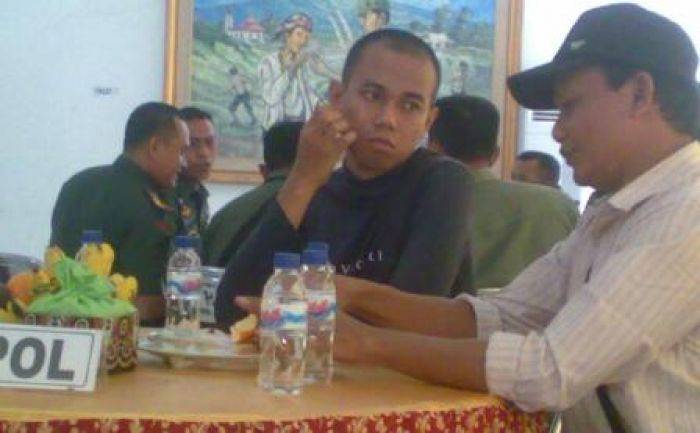 Siswa Sekoad TNI Jaring Aspirasi di Gresik