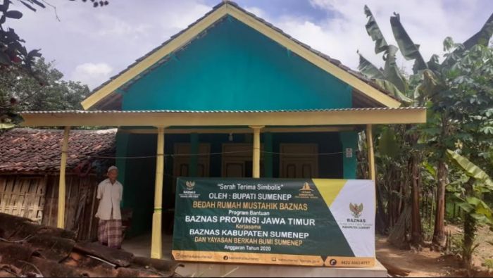 Wabup Fauzi Apresiasi Program Bedah Rumah Baznas Sumenep