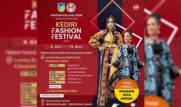 Kediri Fashion Festival, Para Pengrajin Diminta untuk Berinovasi