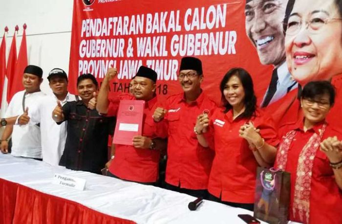 Gotong Royong, Suhandoyo Daftar Cagub PDIP