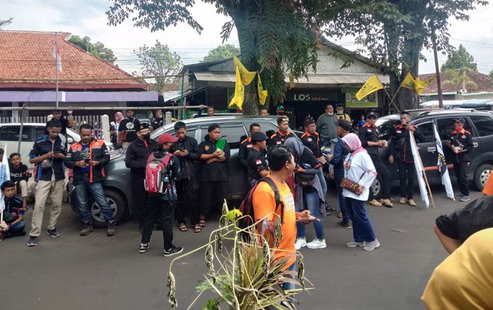 Gelar Aksi Damai di Polres Jember, GANN Minta Polisi Lebih Giat Berantas Narkoba