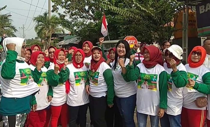 Srikandi RGS Driyorejo Getol Gaet Emak-Emak untuk Menangkan Prabowo-Gibran