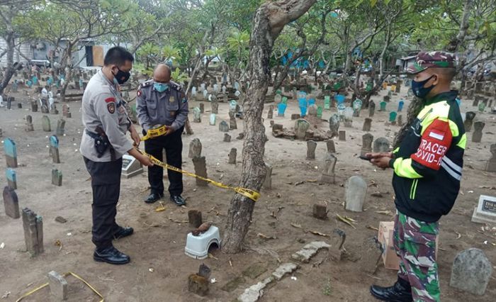 Hendak Gali Makam, Tukang Gali Kubur di Sidoarjo Temukan Bom