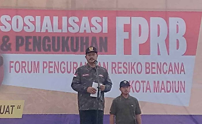 Antisipasi Bencana, Wali Kota Madiun Kukuhkan FPRB