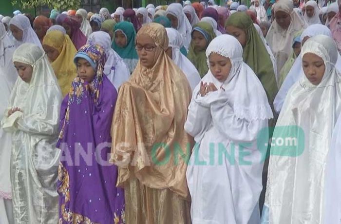 Peduli Masjid Al-Aqsa, Siswa MTsN Tambakberas Jombang Gelar Doa Bersama dan Baca Qunut Nazila