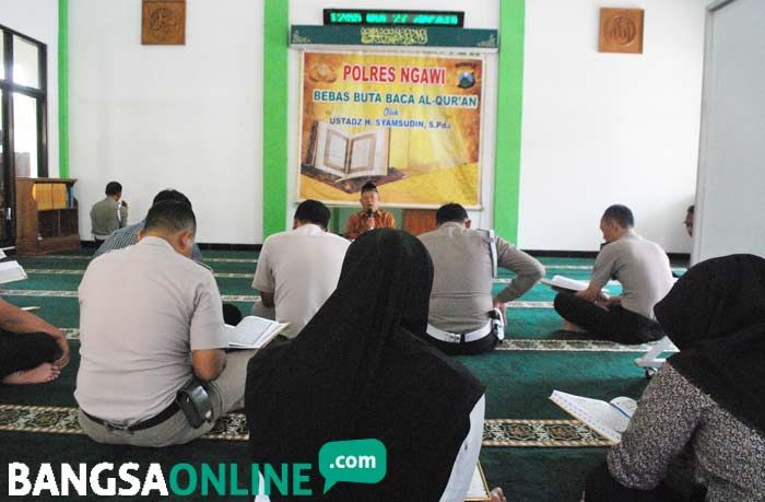 Anggota Polres Ngawi Wajib Bisa Membaca Alqur