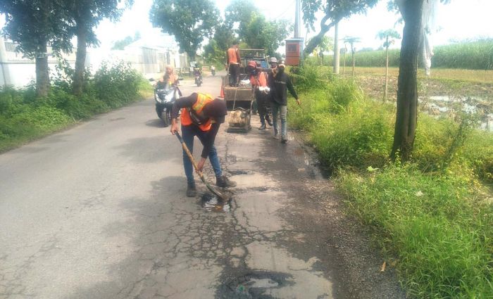 Minimalisir Kecelakaan Saat Mudik Lebaran, DPUPR Jombang Optimalkan Pemeliharaan Jalan