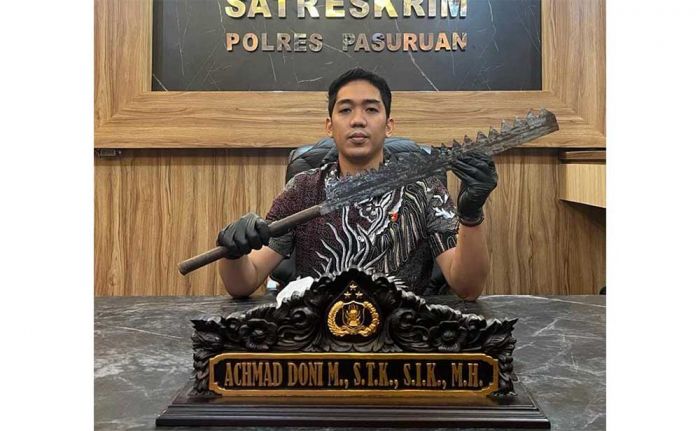 Dini Hari Bawa Sajam di Jalanan, Seorang Remaja Diamankan Satreskrim Polres Pasuruan