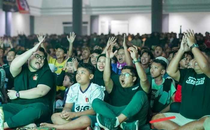 Mas Dhito Gelar Nobar Bersama Ribuan Persik Mania, Patut Dicontoh