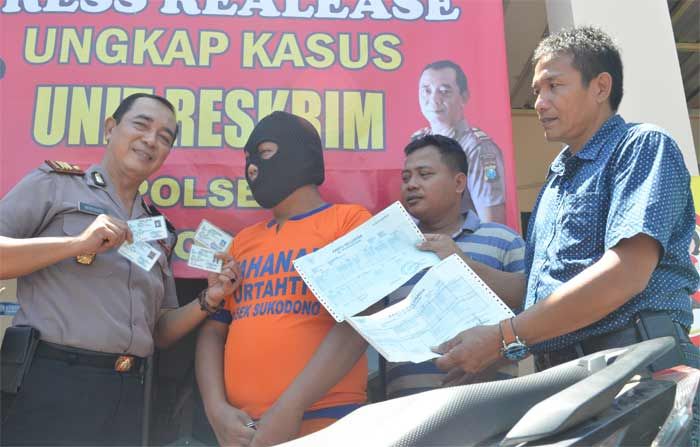 Gunakan Dokumen Palsu untuk Kredit Motor, Warga Suko Sidoarjo Dibekuk