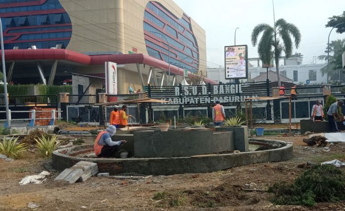 Bikin Suasana Lebih Sejuk dan Rindang, RSUD Bangil Percantik Taman