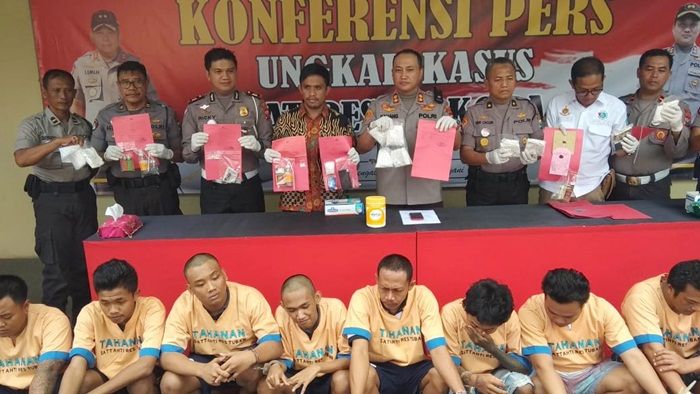 ​Sebulan, Polres Tuban Panen Tangkapan Kasus Narkoba