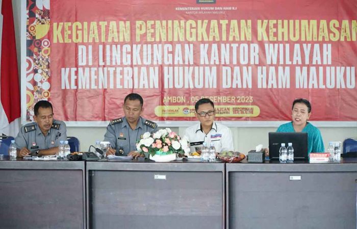 Kanwil Kemenkumham Maluku Dorong Humas Bermitra Positif dengan Media