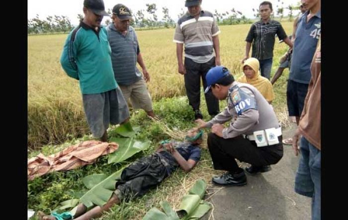 Diduga Masuk Angin, Seorang Petani di Ngawi Meninggal di Sawah 