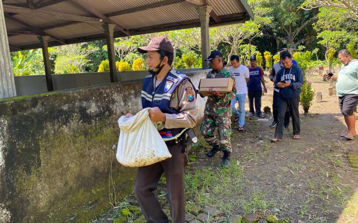 Tukang Gali Kubur di Kediri Temukan Ratusan Amunisi