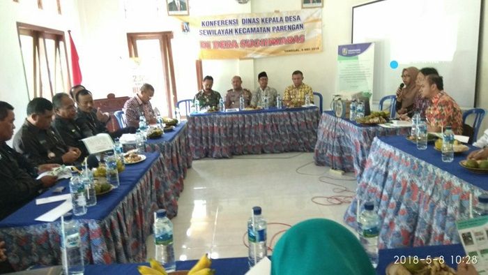 ​Konferensi Kades di Parengan Tuban Hasilkan Lima Keputusan