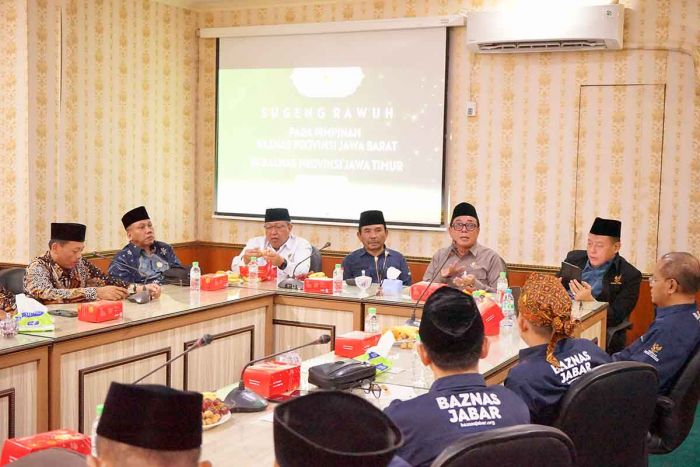 Terima Kunker Baznas Jabar, Baznas Jatim Harap Bisa Perkuat Kolaborasi Lintas Provinsi