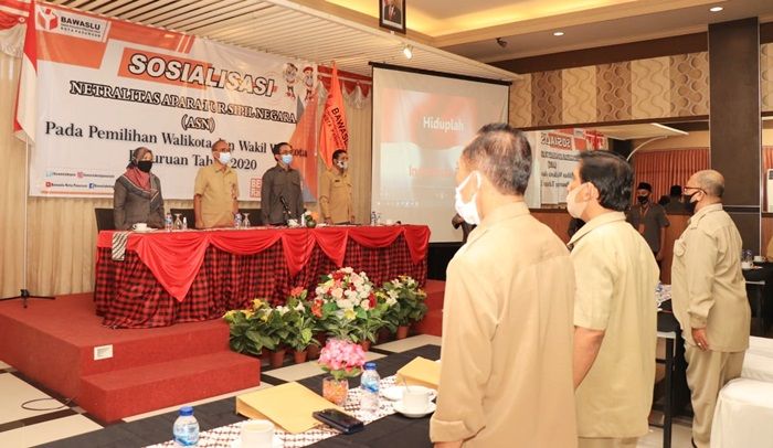 Bawaslu Kota Pasuruan Gelar Sosialisasi Netralitas ASN di Pilkada 2020