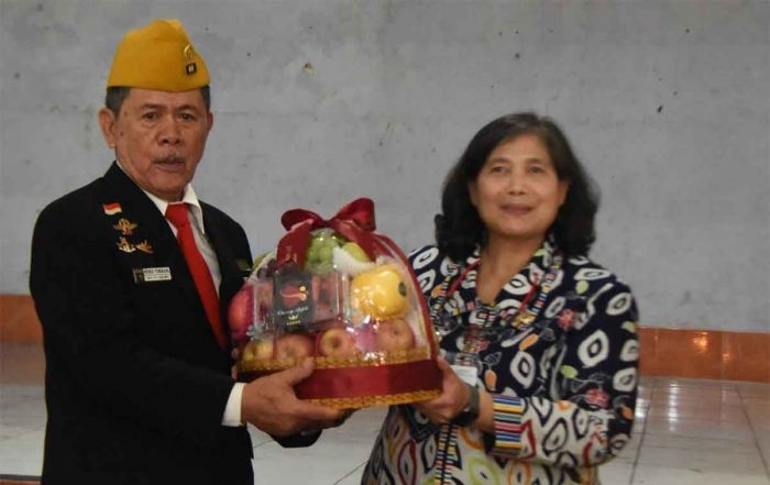 Pj Wali Kota Kediri Apresiasi Perjuangan Veteran dalam Tasyakuran HUT ke-67 LVRI