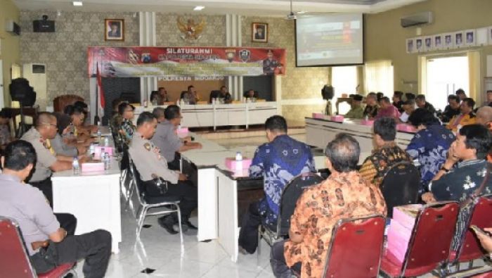 Pasca Coblosan, Polresta Sidoarjo Gelar Silaturahmi Kamtibmas