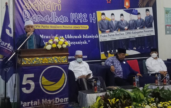 Jalin Silaturahmi, Nasdem Jatim Gelar Safari Ramadan di Ponpes Roudlotun Nursalim Podokaton Pasuruan