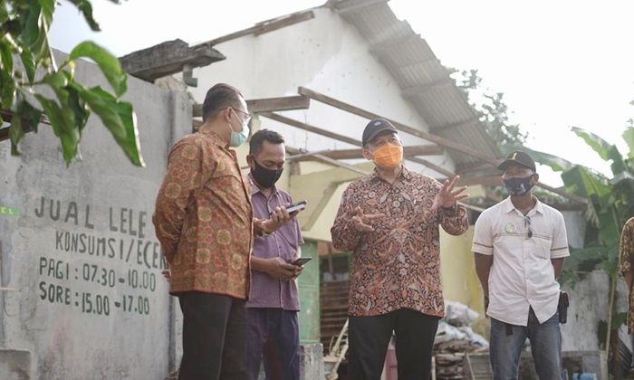 Siapkan Bantuan, BHS Sambangi Korban Puting Beliung Segodobancang Sidoarjo