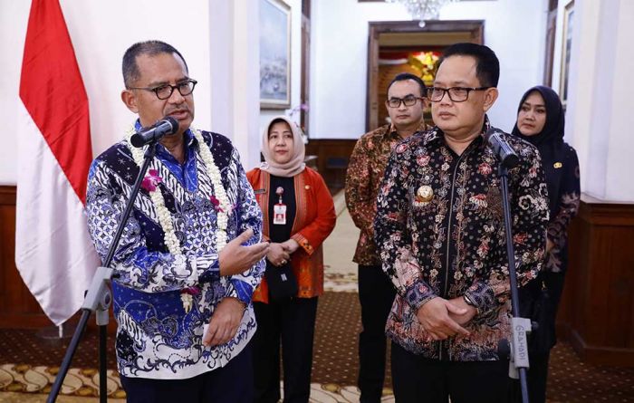 Pj. Gubernur Jatim Bahas Peluang Kerja Sama dan Ajakan World Trade Conference dari Dubes Peru