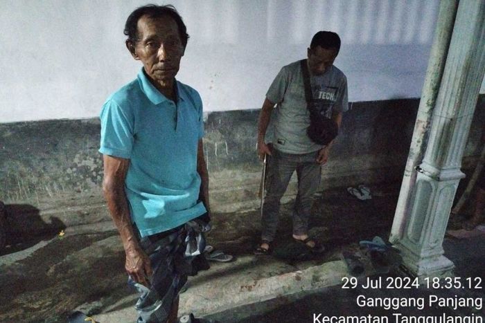 Gara-gara Perkelahian Anak, Warga Tanggulangin Sidoarjo Dibacok Tetangganya Hingga Nyaris Putus