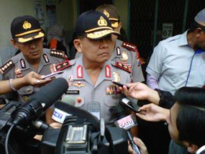 Pantau Pilpres, Kapolda Jatim Sidak TPS di Eks Lokalisasi Dolly