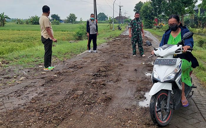 Disapu Banjir Kali Lamong, Sejumlah JPD di Gresik Rusak