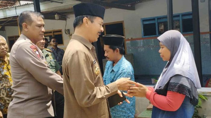 Didampingi Kapolres dan Dandim, Wakil Bupati Pamekasan Kunjungi Korban Tenggelam di Sungai Ghazali