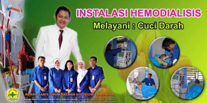 Pasien Miskin di Lamongan Kini Bisa Cuci Darah di RSUD Dr Soegiri