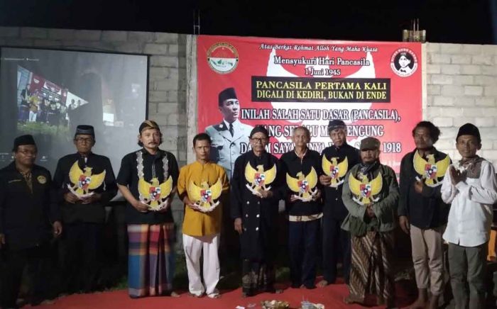 Peringati Hari Lahir Pancasila, Situs Ndalem Pojok Kediri Gelar Tasyakuran dan Diskusi