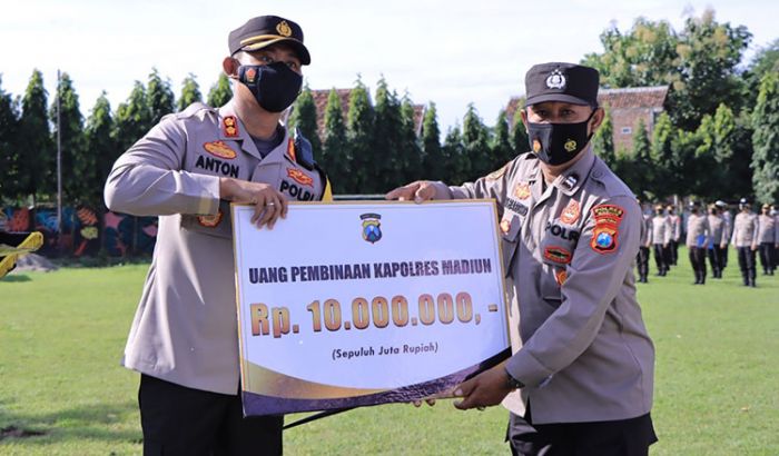 Raih Juara, Jujitsu Polres Madiun dapat Apresiasi dari Kapolres